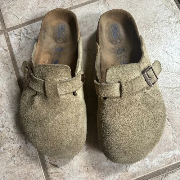 Birkenstock | Shoes | Birkenstock Boston Soft Footbed Suede